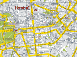 Berlin Map Stadtplan